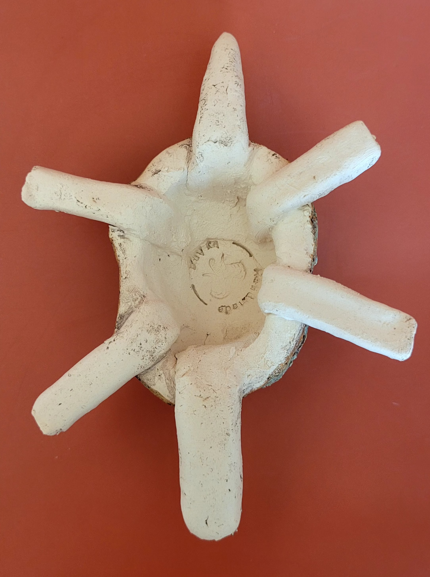 Schildkröte aus Ton - handgefertigt