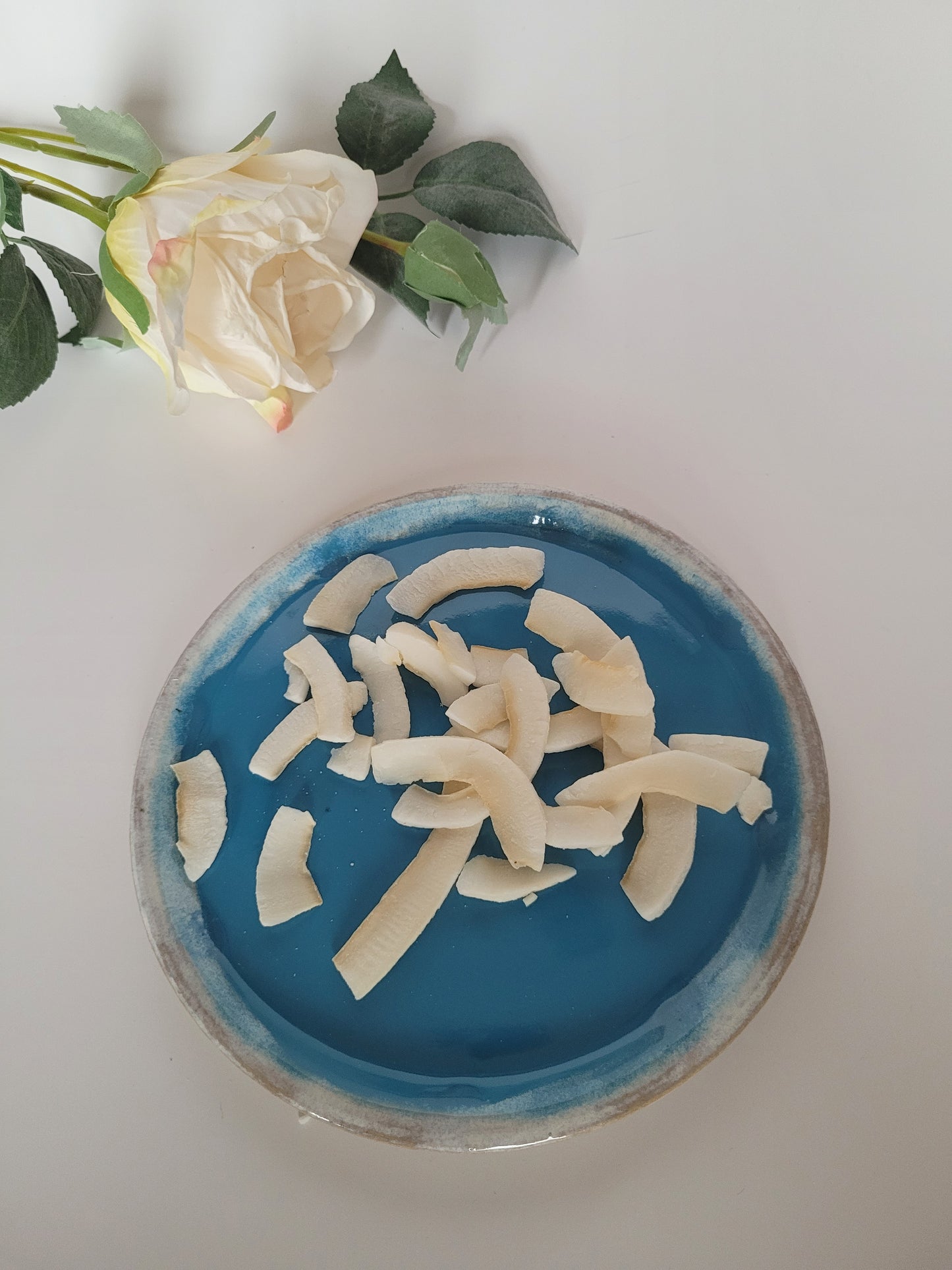 Keramik-Set in Ozeanblau – handgedreht & einzigartig