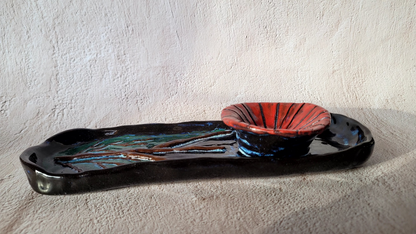 Clay dip bowl - handmade