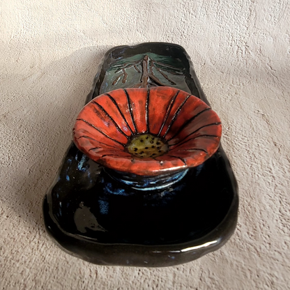 Clay dip bowl - handmade