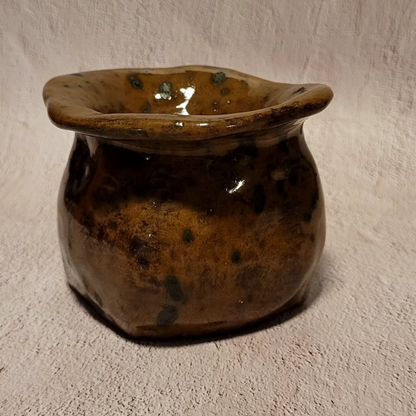 Vase aus Ton - handgefertigt