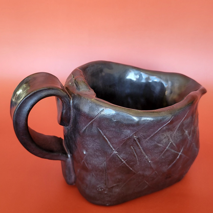 Clay jug - handmade