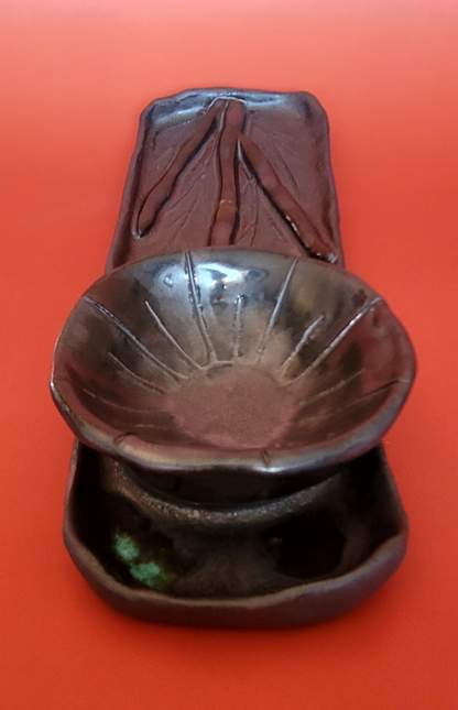 Clay dip bowl - handmade