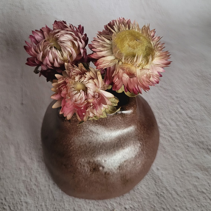 Clay vase - handmade