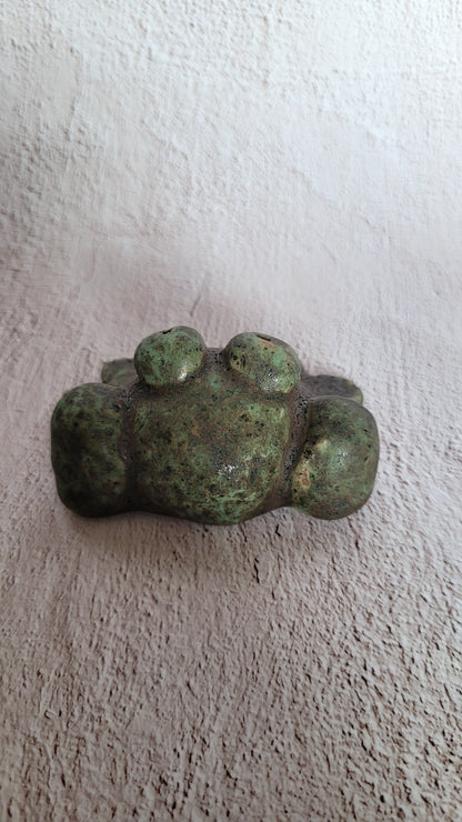 frog made of clay