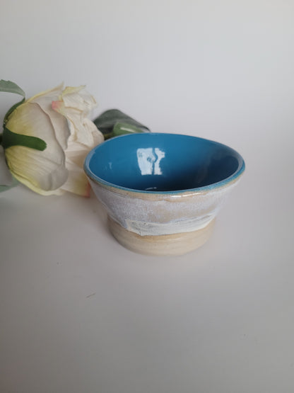Keramik-Set in Ozeanblau – handgedreht & einzigartig