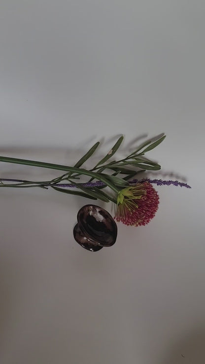 Special egg cup horizontal – handmade ceramic, glazed.