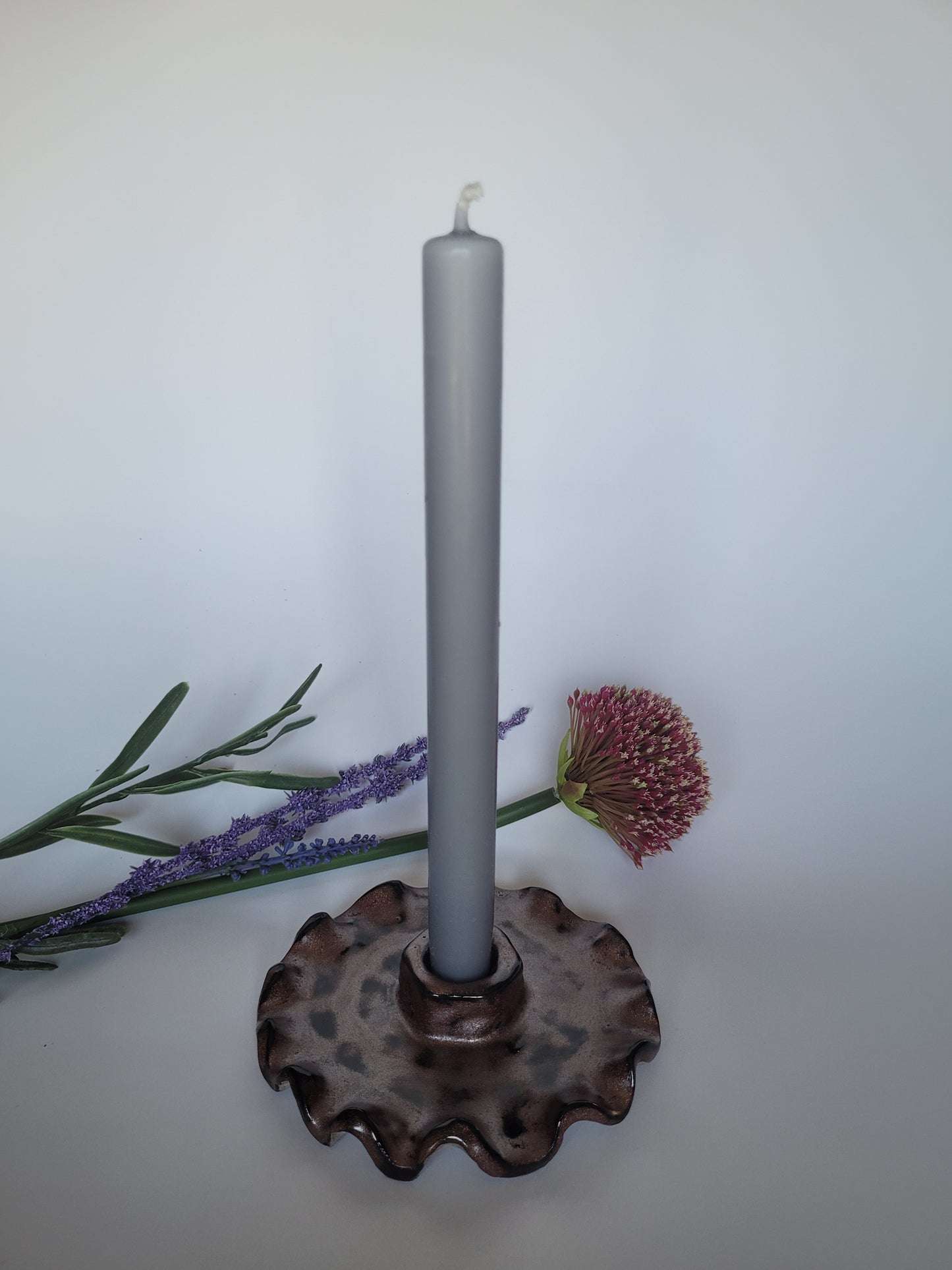 Stabkerzenhalter aus Ton